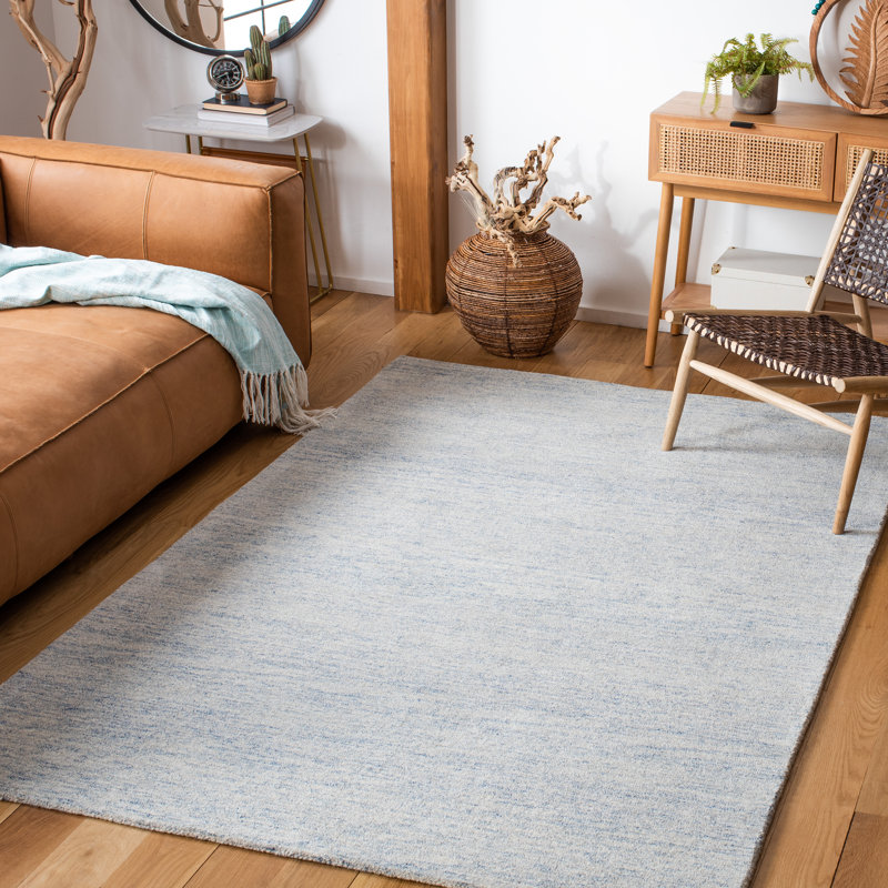 Meudon Metro Hand Tufted Indian Wool And Cotton With Latex Rug, Rectangle 5' x 8'