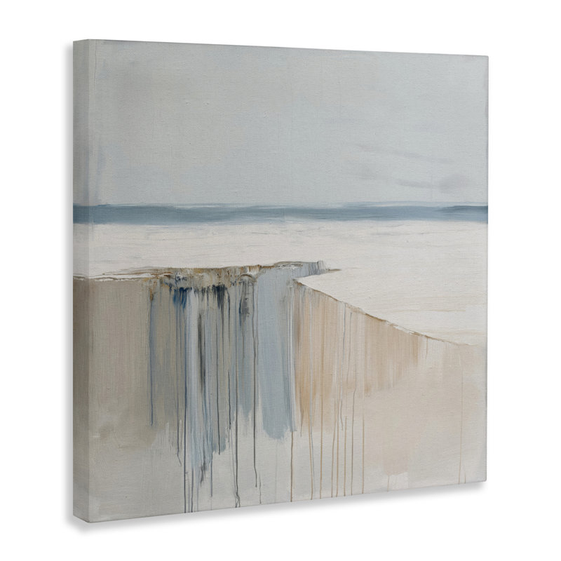 Toile abstraite Precipice, conception de Svetlana Aleynikova, H 36 po x l 36 po