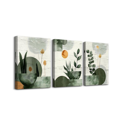 3 Piece Wrapped Canvas Print