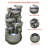 Gravers Hand Crafted Weather Resistant Outdoor Fountain Waterfall Fountain with Light