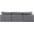 Itala 105'' Velvet Sofa-94482271
