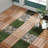 11Pcs 11.8 Inch Oak WPC Interlocking Deck Tiles Water Resistant Indoor Outdoor Patio Flooring