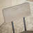 Long Bar Table Set With 3 PU Upholstered Bar Stools