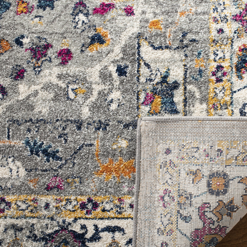 Balaton Performance Oriental Rug, Square 6'7"