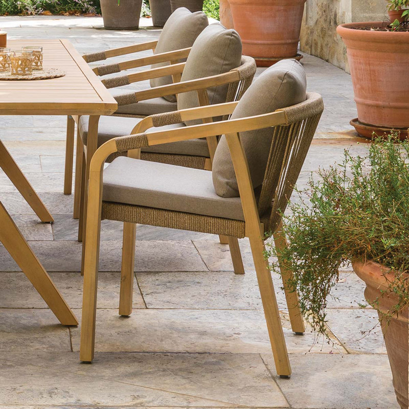 Centralhatchee Patio Dining Dining Chair with Cushion