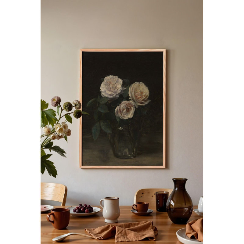 Peinture décorative encadrée