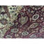 Wool Oriental Area Rug in Wine/Brown