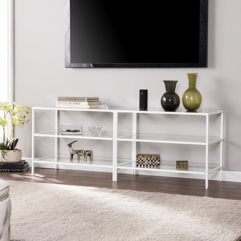 Nola Unfinished TV Stand for TVs up to 65", White