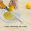 Stainless Steel Citrus And Garlic Zester