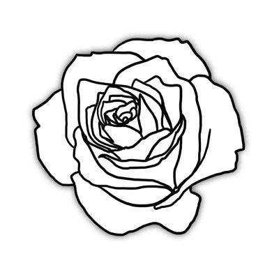 «Color Page Rose 2», reproduction d'art sur toile tendue