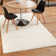 Tapis blanc neige Crosslin