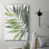 Expressive Palm IV - peinture sur toile tendue