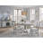 Grey Extendable 48" Round Dining Table-116588890