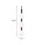 Baroque - Luminaire suspendu DEL - 32 po - Noir-124325604-124325602