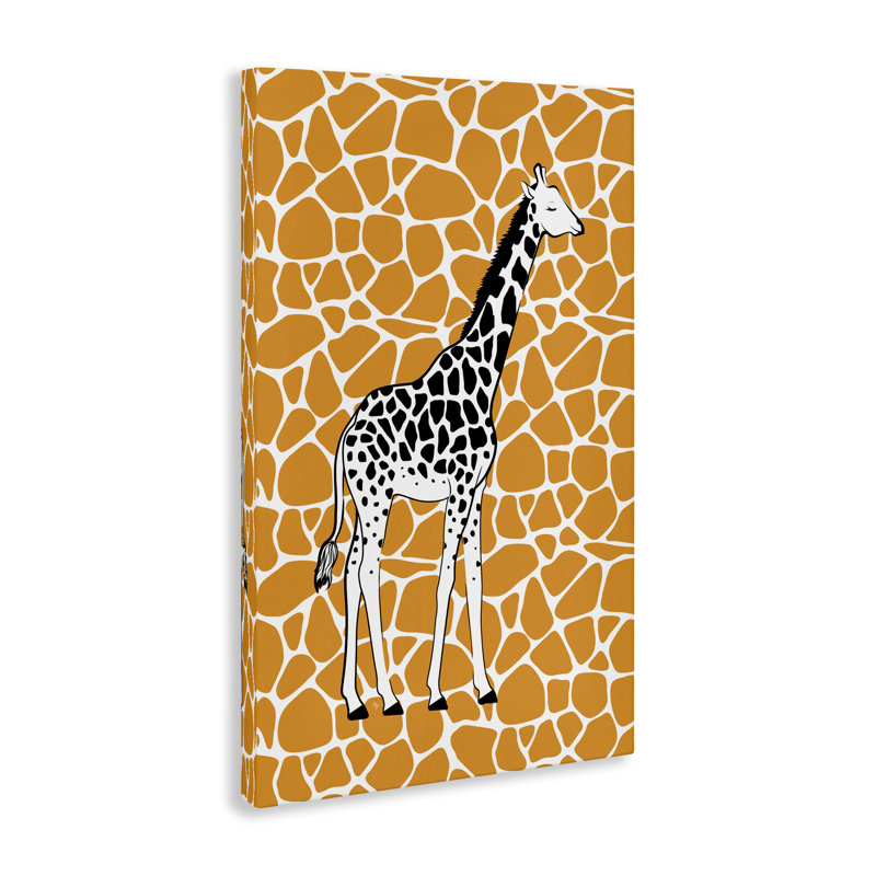 «Girafe Spots Motif» par Martina Pavlova, H 24 po x l 16 po
