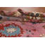 Tapis oriental rose Oushak 12 x 15