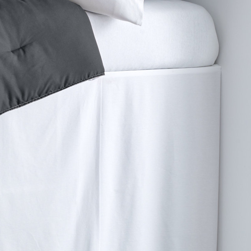Jupe de lit en coton Nautica, Blanc