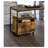 Bob Weathered Oak & Black Finish File Cabinet
