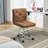 Armless Desk Chair Set Of 2, Mid Back Swivel Office Chair, Adjustable Task Chair With Rolling Wheels And Modern Tufted-353128354