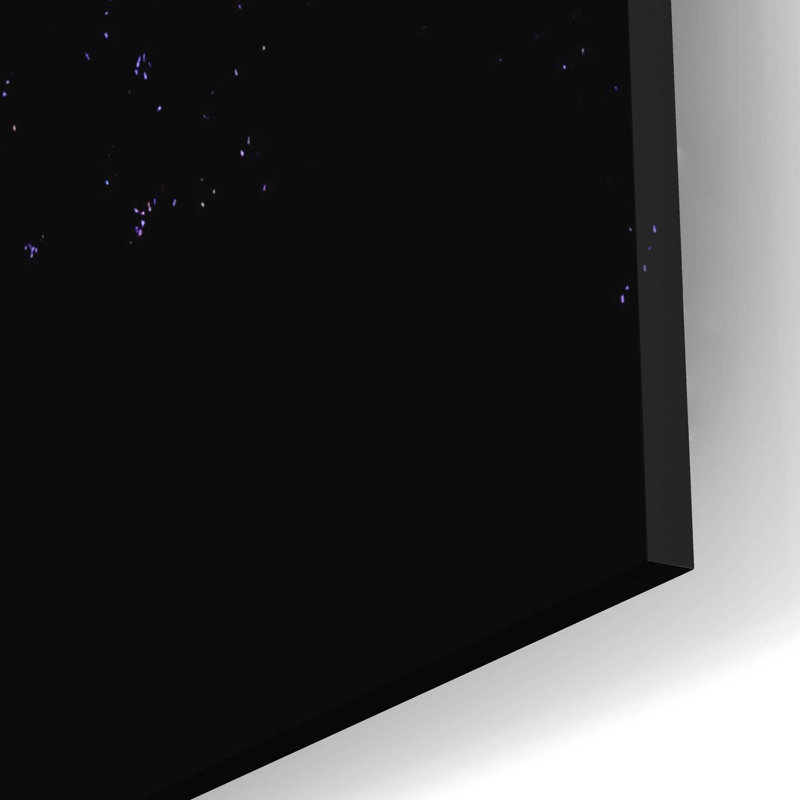 «Amethyst Lightning» par Inconnu, art mural en verre acrylique, H 12 po x l 24 po