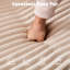 Velours côtelé modulaire minimaliste en forme de L sans os beige, méridienne confortable, siège profond pour siège de compression, chambre à coucher-121106274