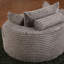 Canapé rembourré en éponge de 50 po, fauteuil de compression moderne en velours côtelé avec coussins-908336830