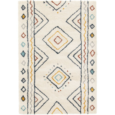 Soft indoor rug with volumized texture