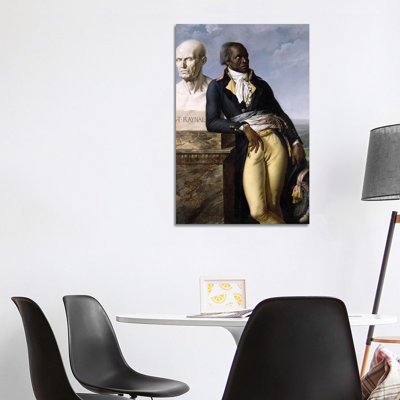 Portrait Of Jean-Baptiste Belley by Anne-Louis Girodet De Roucy-Trioson - Wrapped Canvas Print