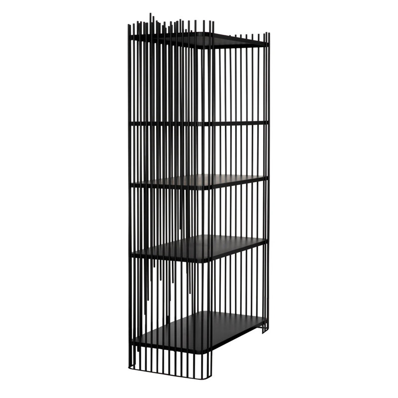 Mila Geometric Bookcase