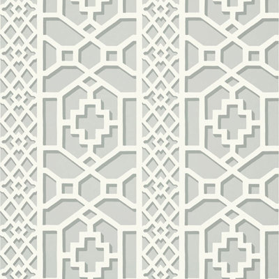 Zanzibar Trellis Wallpaper