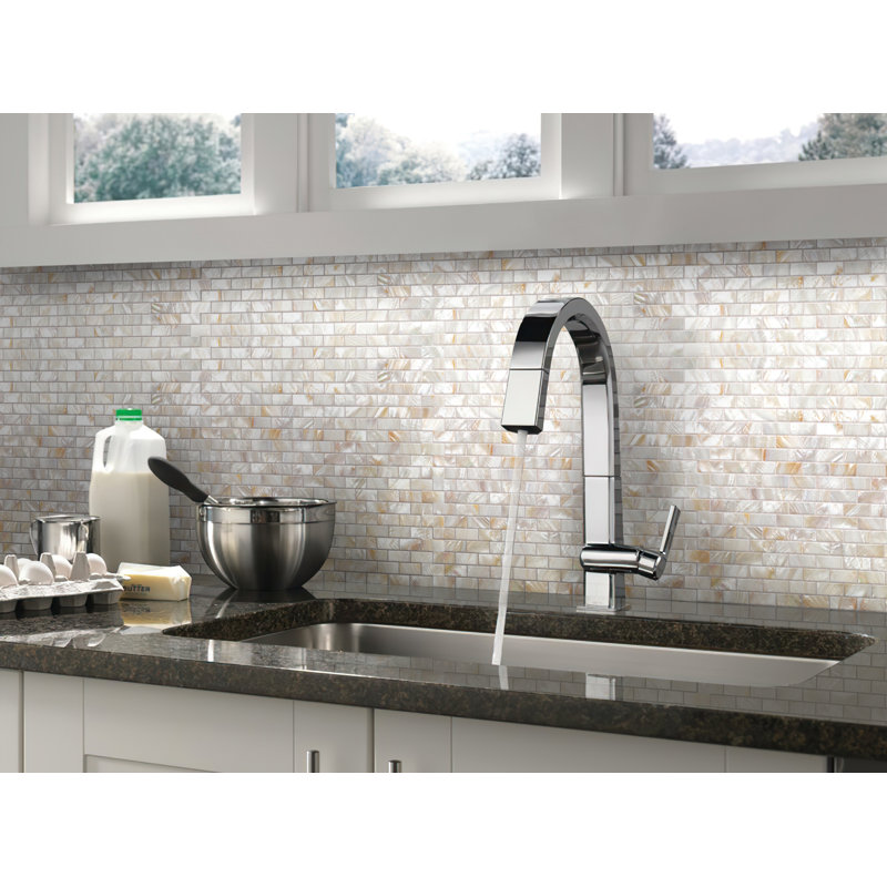 11" x 12" Seashell Linear Mosaic Wall & Floor Tile
