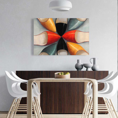 Women Shoes - Contemporary Canvas Home Decor for Modern Style