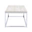 Table basse à base ouverte