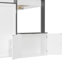 Lit mezzanine double avec maisonnette et rangement-1444813187