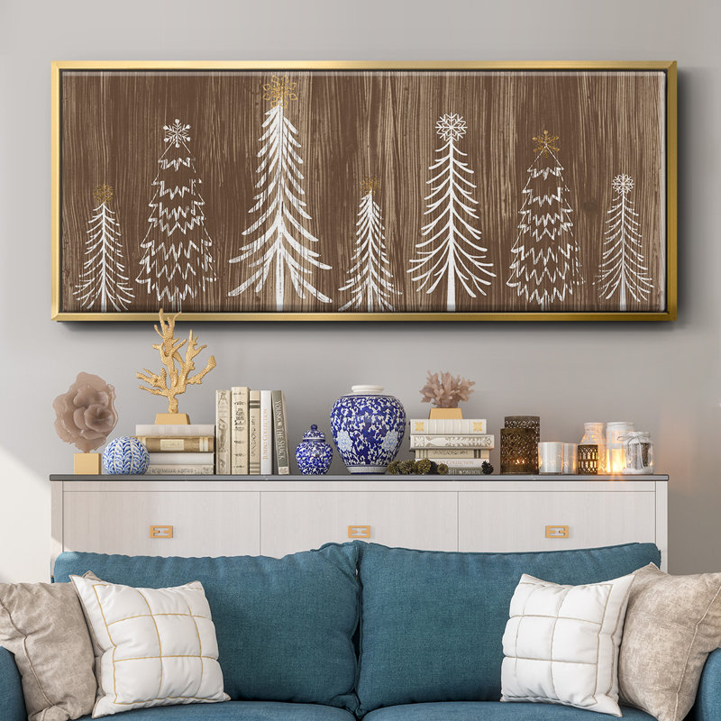 Collection Barnwood Wonderland, toile encadrée