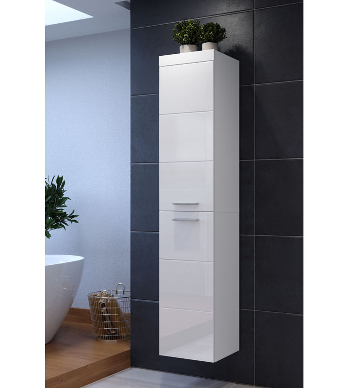 Marleyna Freestanding Linen Cabinet
