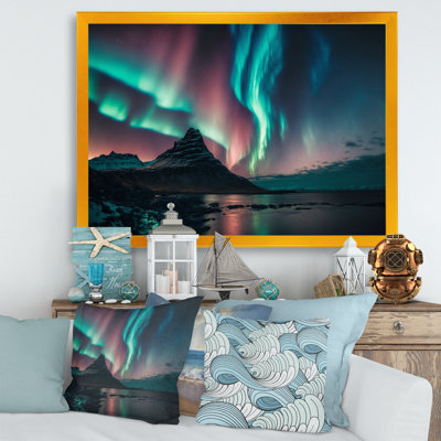 " Aurora Borealis Beautiful Dancing Waves Of Light III "