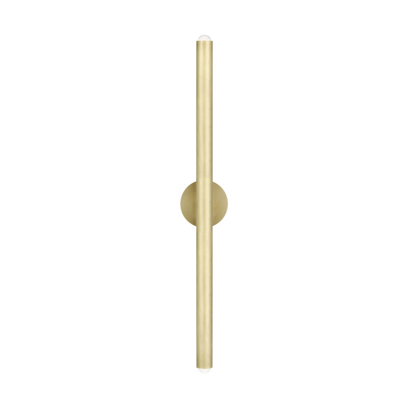 Ebell 2 - Light LED Wallchiere, Natural Brass