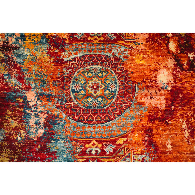 Hand Woven Wool Area Rug