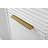 Lissandra 60" Single Bathroom Vanity In White With Engineered Stone Top