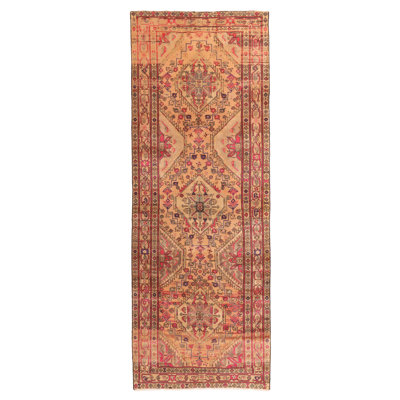 Konya Anatolian Copper Rug 3'7" x 9'11"