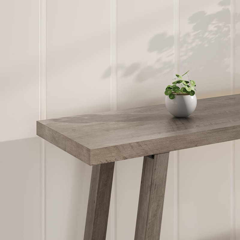 70.87" Long Console Tables70.87" Long Farmhouse Entryway Tables, Rectangular Couch Table Behind Sofa, 2 Tiers Accent Tables for Hallway, Entrance, Foyer, Living Room