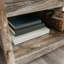 Classeur latéral brun de style côtier de style brun pour le bureau, bois d'ingénierie, tiroir à extension complète, rangement légal et européen, option de rangement décoratif polyvalent, mécanisme, base, compact