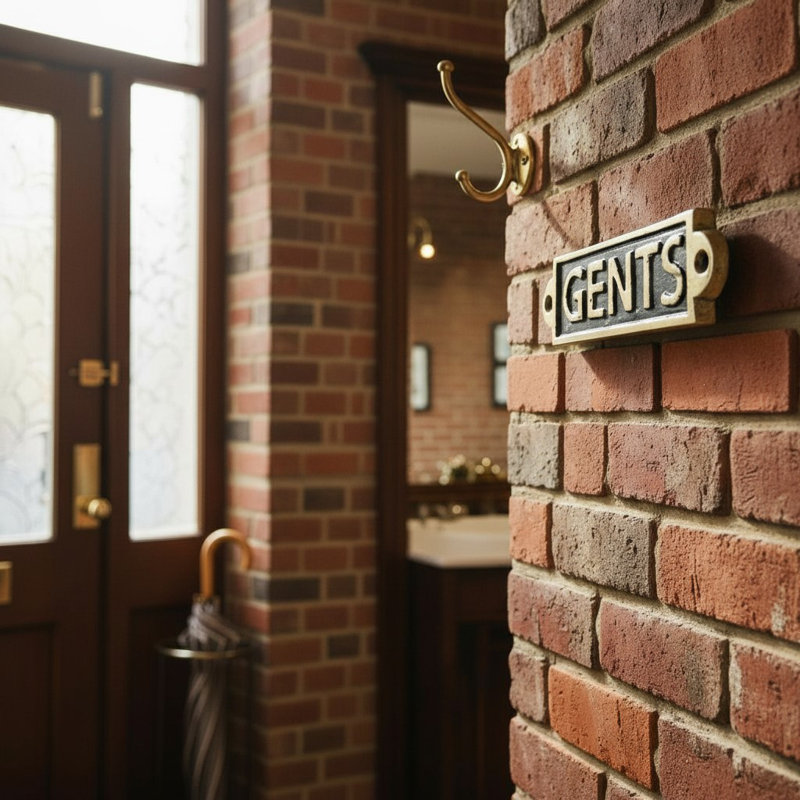 Kanagy Gents Door Sign