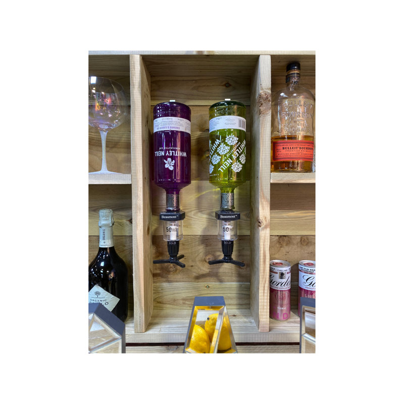 Kirkman 95cm Solid Wood Bar Cabinet