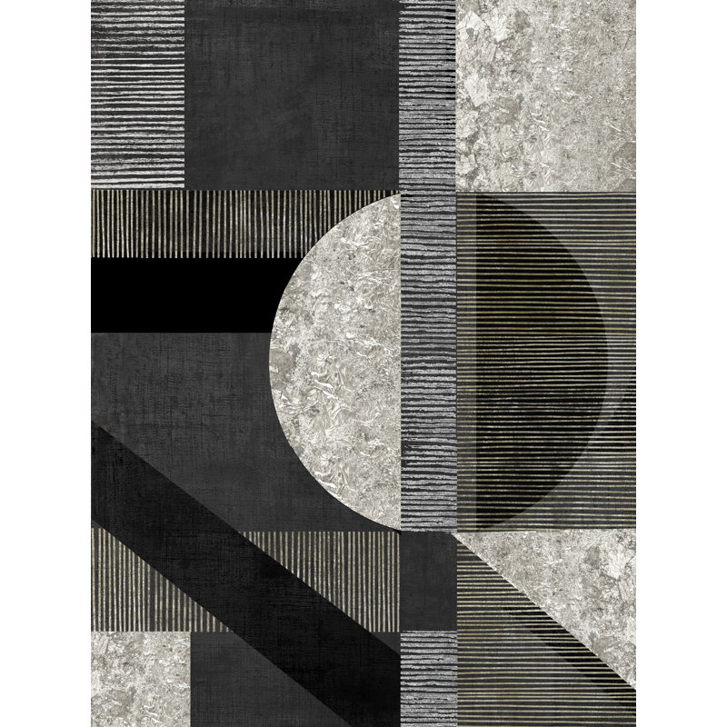 Lignes parfaites I sur toile, H 16 po x l 12 po