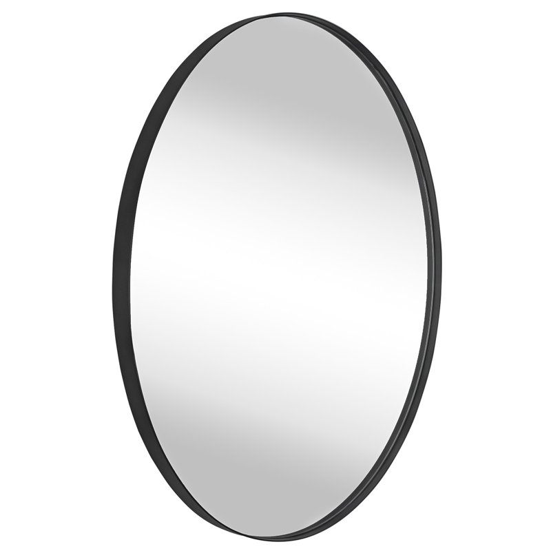 Miroir de salle de bain Javell, 36 po x 24 po, Noir mat