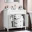 Ensemble de meuble-lavabo autoportant avec lavabo supérieur - «Ample rangement», assemblage facile, conception moderne-168165135