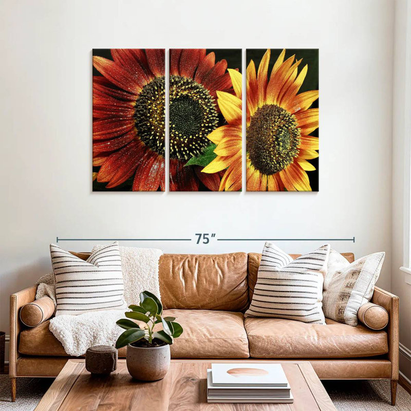 Harnek Flower I, 36" H x 57" W