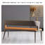 Banc rembourré en similicuir Marnika-876814316